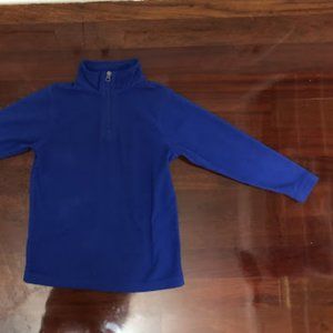 Lands' End - Blue 1/4 Zip Jacket - Size Small (8)